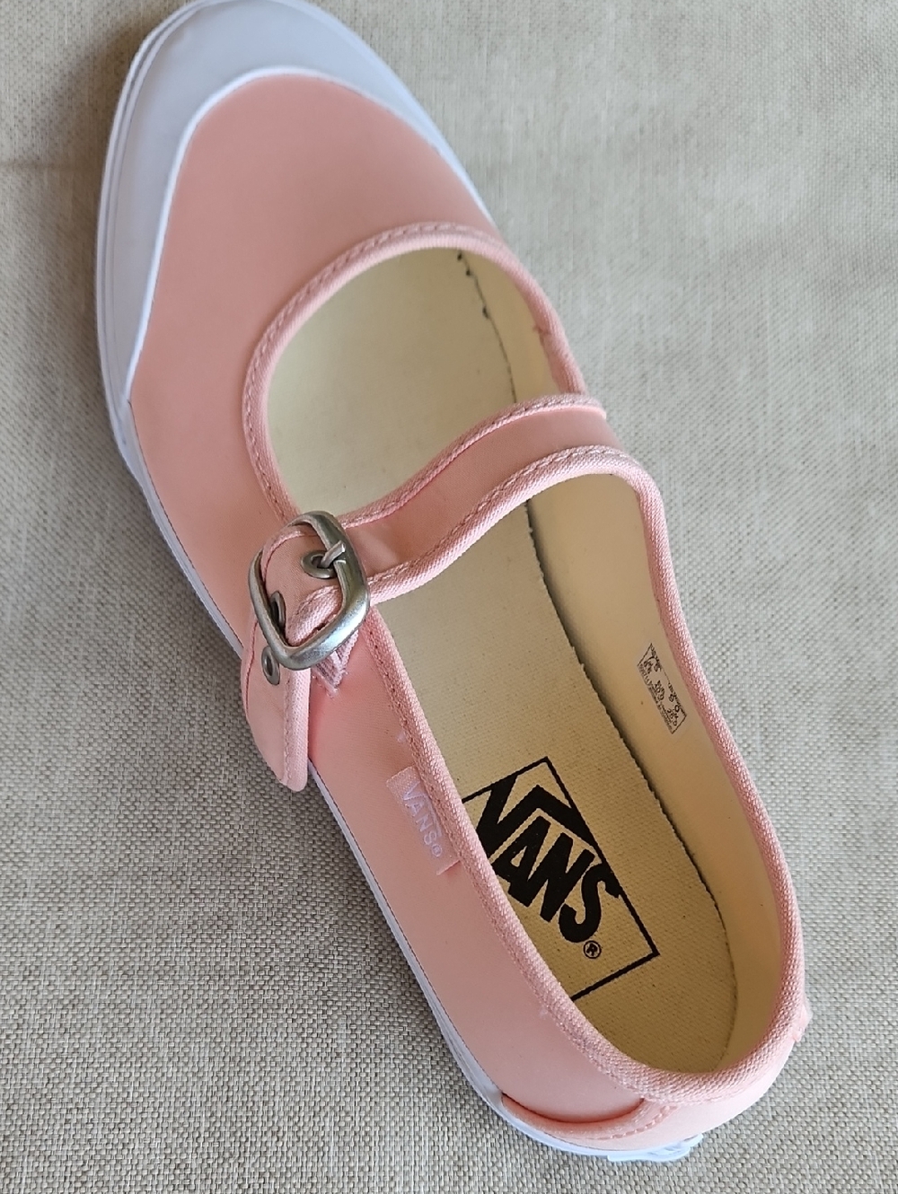 Vans Mary Jane Shoes Sneakers Ballet-Pink Chintz Rose Pink, Men's 7.5, Woman's 9